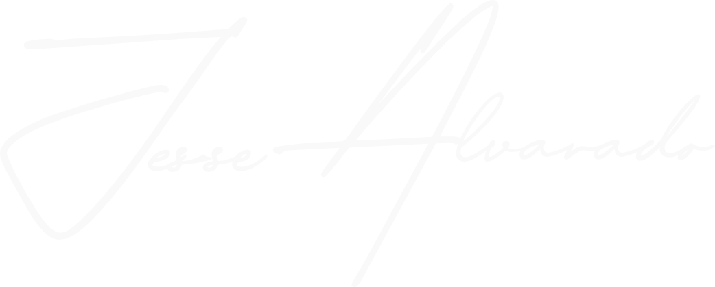 Jesse Alvarado, signature